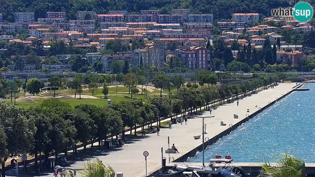 Webcam en vivo del Puerto de Koper – puerto de carga y cruceros – Eslovenia