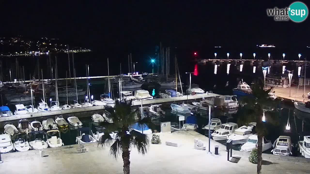 Il porto di Koper – Capodistria live webcam – porto crociere e mercantile – Slovenia