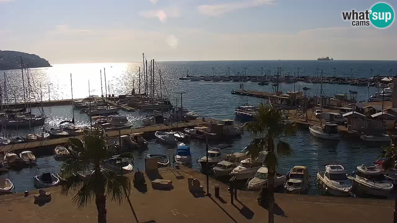 Luka Kopar uživo web kamera – Turistički terminal i teretna luka – Slovenija