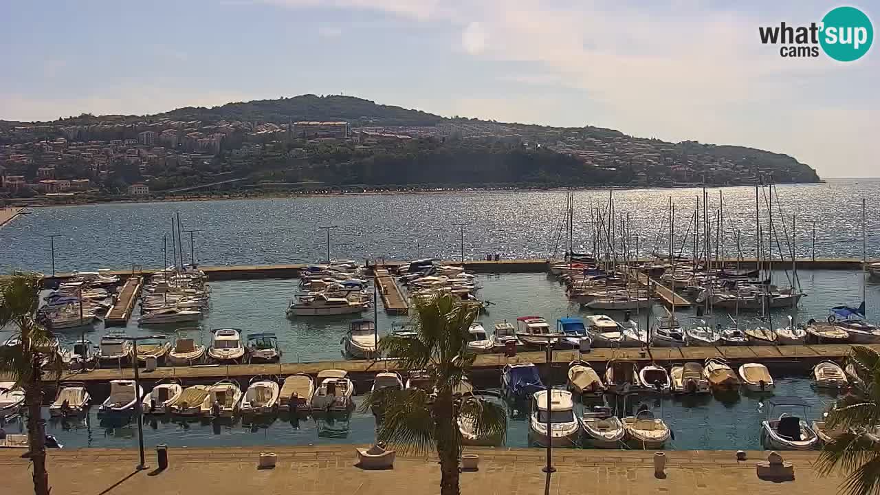 Webcam en vivo del Puerto de Koper – puerto de carga y cruceros – Eslovenia