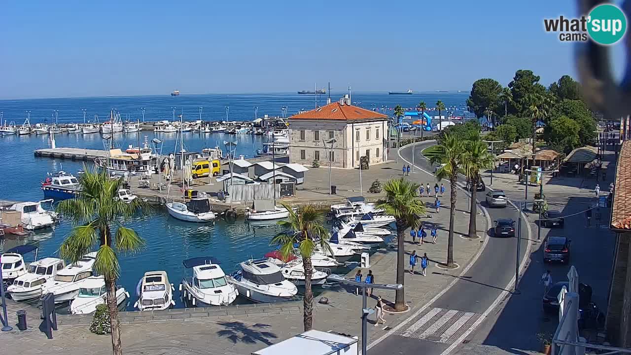 Live cam Koper – Ukmarjev trg