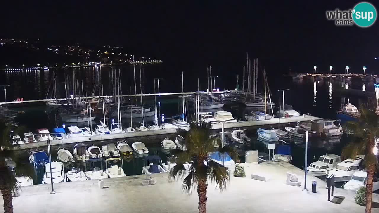 Web kamera Koper – marina i promenada – hotel Grand Koper