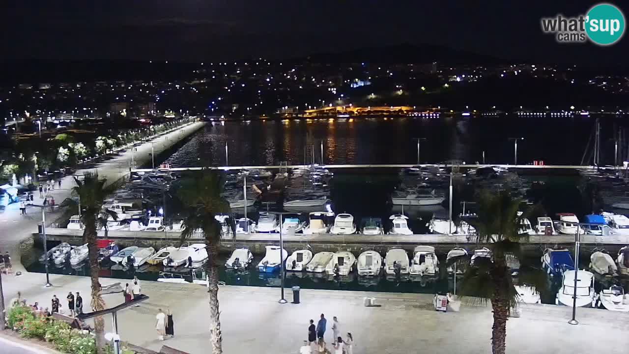 Web kamera Koper – marina i promenada – hotel Grand Koper