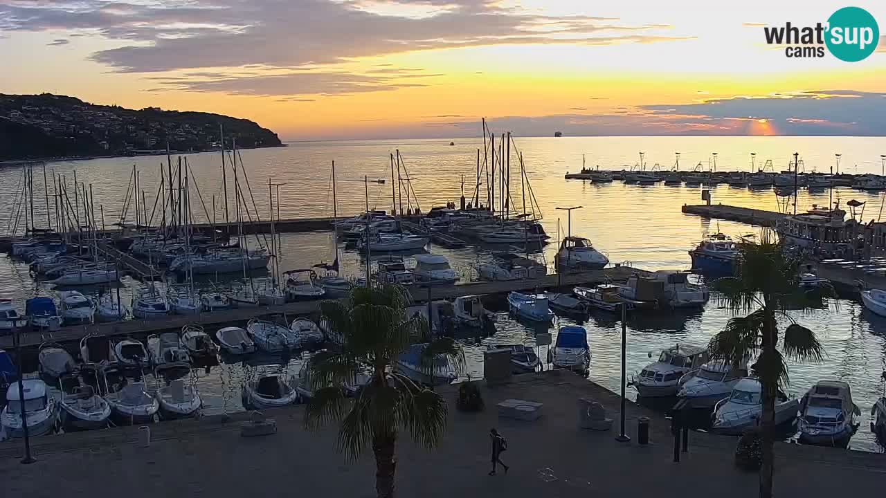 Der Hafen von Koper Live-Webcam – Kreuzfahrt- und Frachthafen – Slowenien