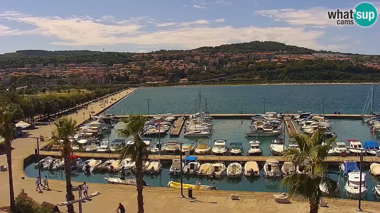 Webcam en vivo del Puerto de Koper – puerto de carga y cruceros – Eslovenia