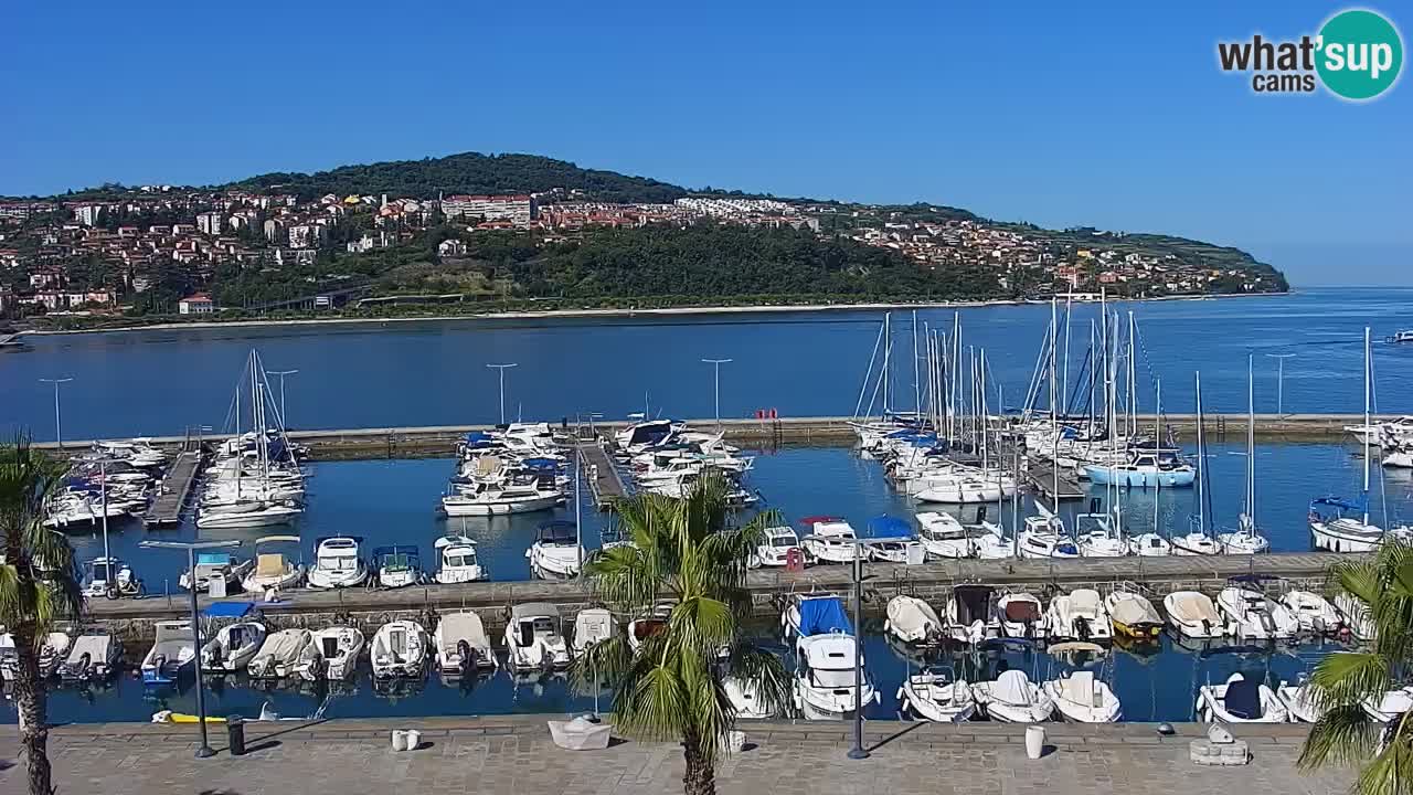 Webcam en vivo del Puerto de Koper – puerto de carga y cruceros – Eslovenia