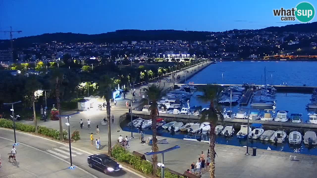 Luka Kopar uživo web kamera – Turistički terminal i teretna luka – Slovenija