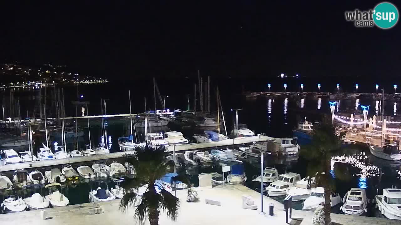 Spletna kamera Luka Koper v živo – Potniški terminal in tovorno pristanišče – Slovenija