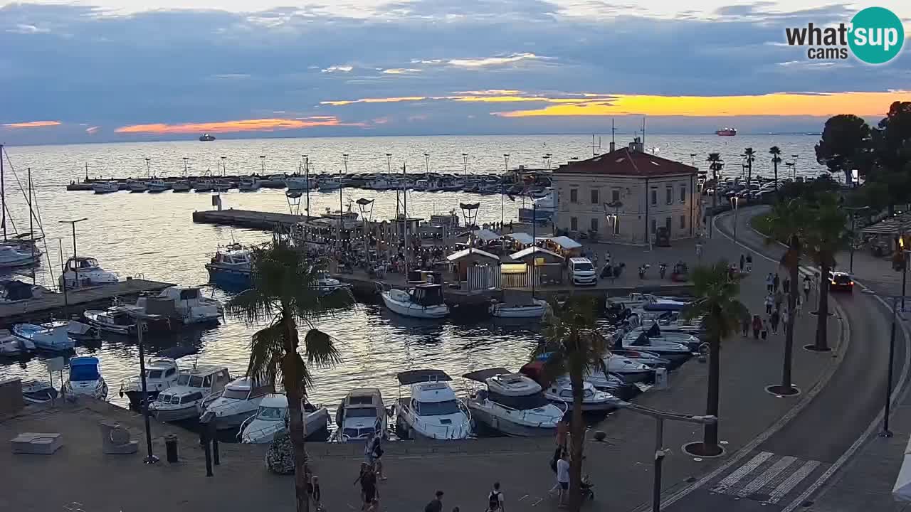 Live cam Koper – Ukmarjev trg