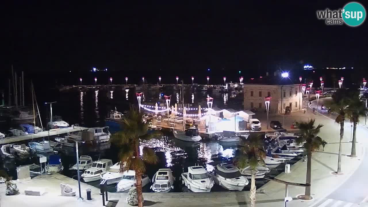 Der Hafen von Koper Live-Webcam – Kreuzfahrt- und Frachthafen – Slowenien