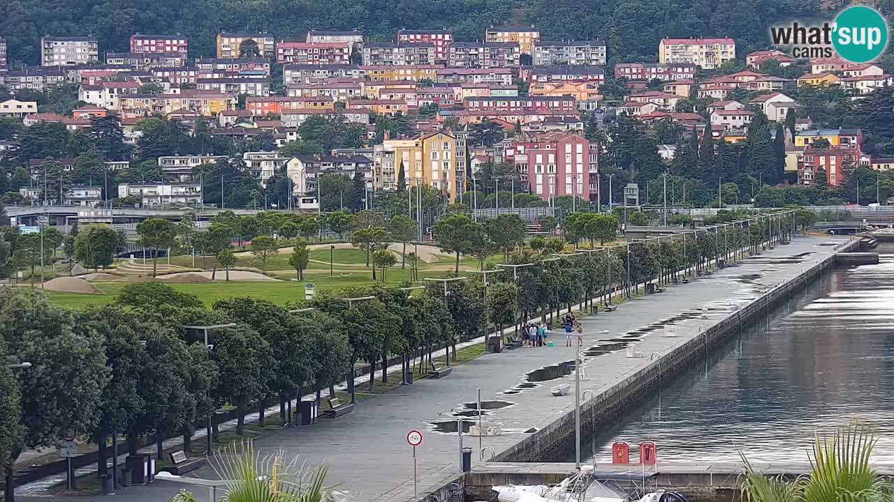 The Port of Koper live webcam – cruise and cargo port – Slovenia