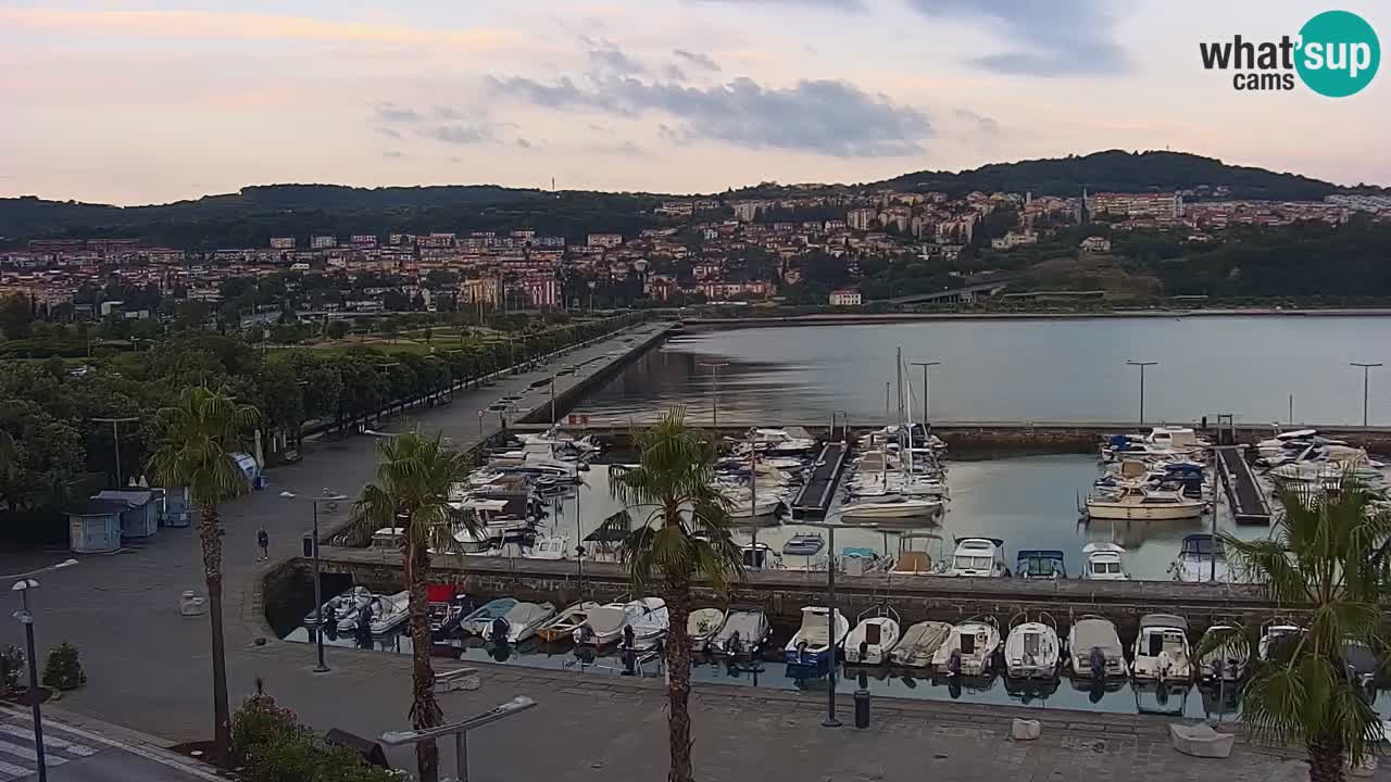 The Port of Koper live webcam – cruise and cargo port – Slovenia