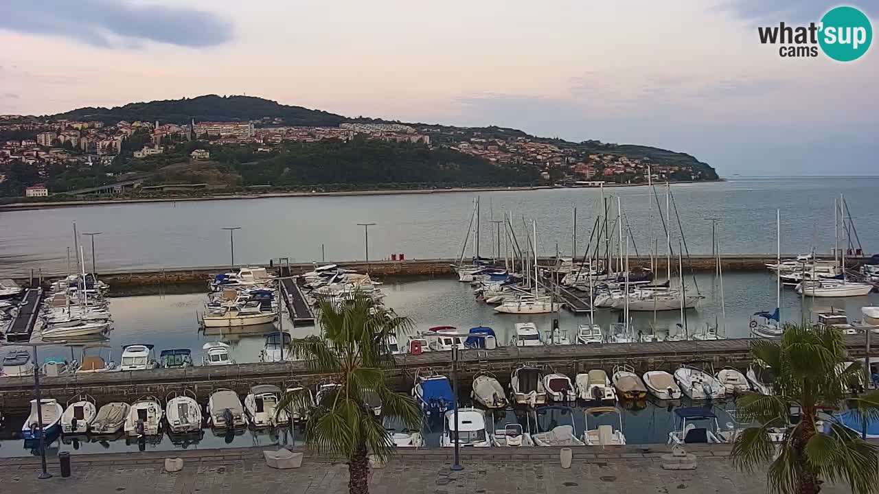 The Port of Koper live webcam – cruise and cargo port – Slovenia