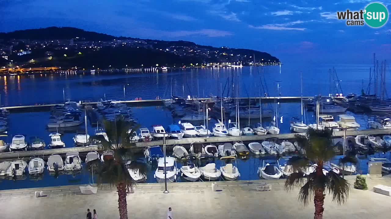 Luka Kopar uživo web kamera – Turistički terminal i teretna luka – Slovenija