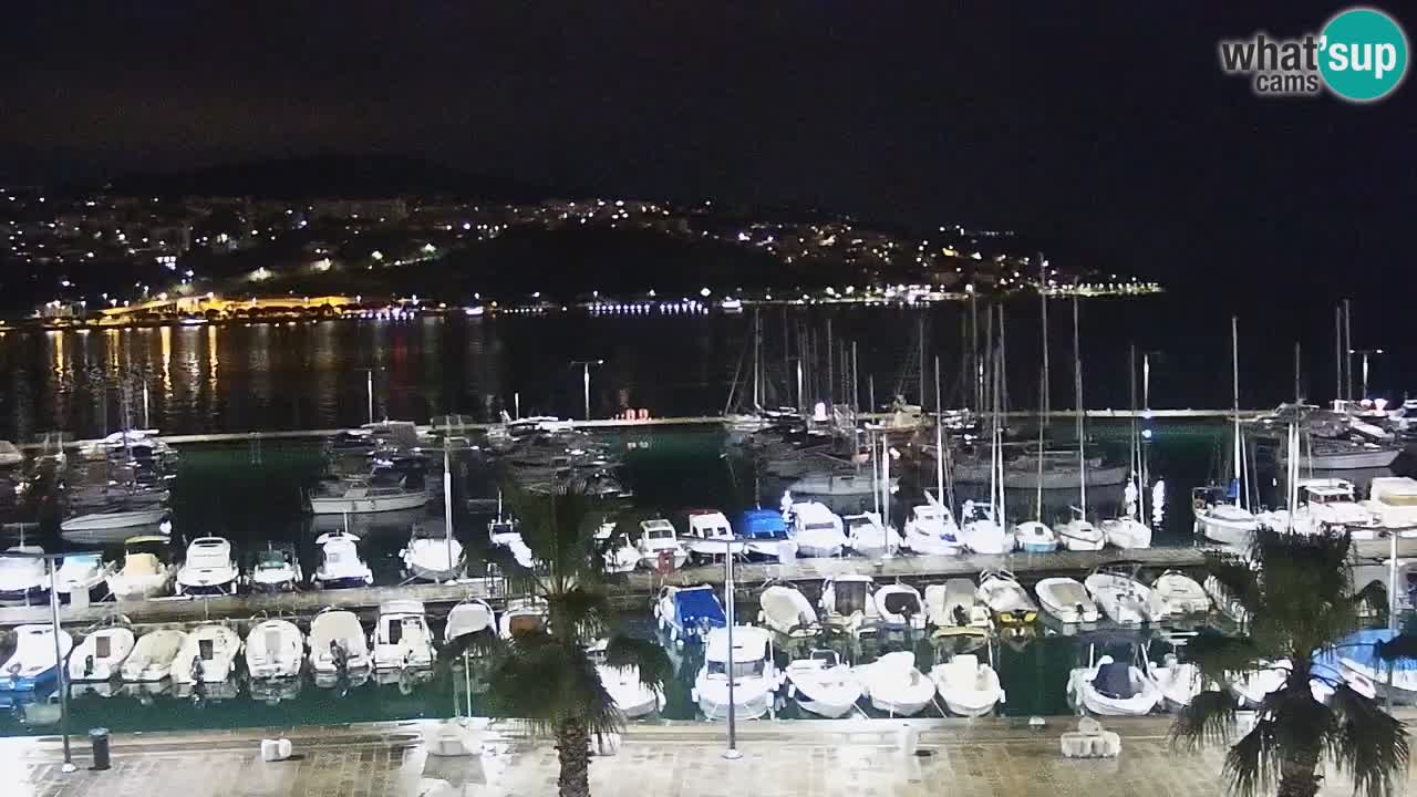 Il porto di Koper – Capodistria live webcam – porto crociere e mercantile – Slovenia