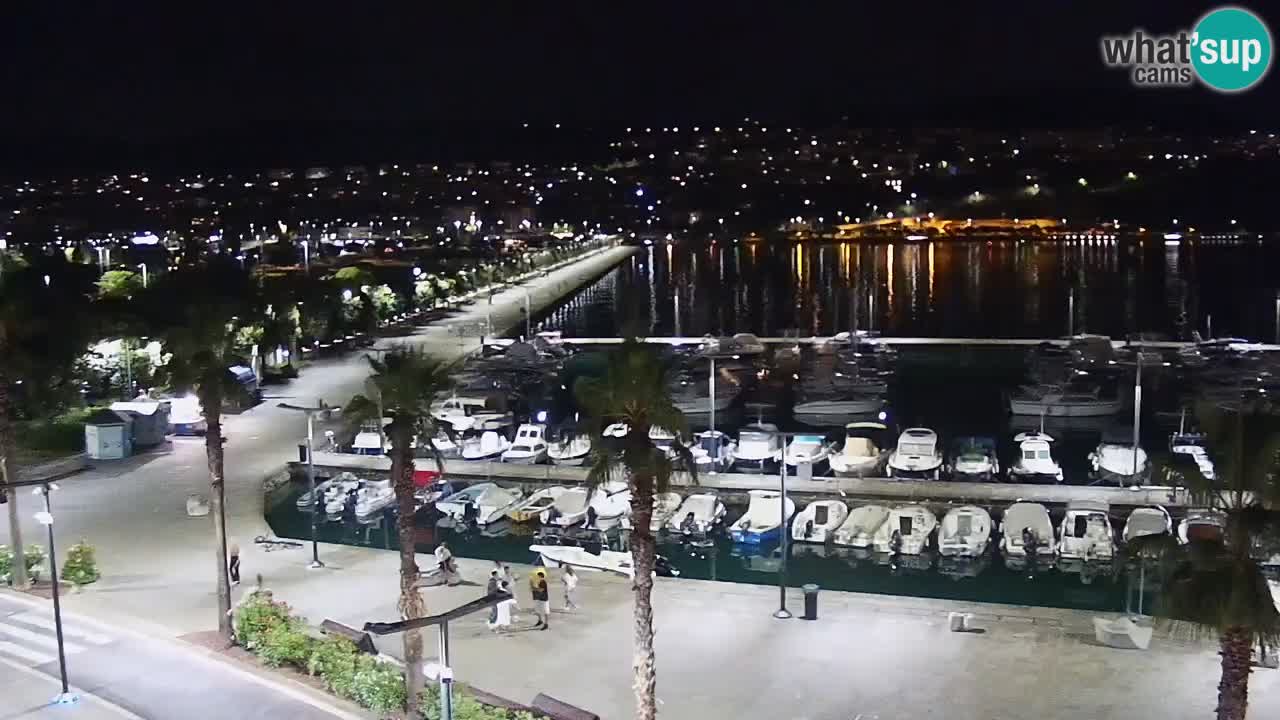 The Port of Koper live webcam – cruise and cargo port – Slovenia