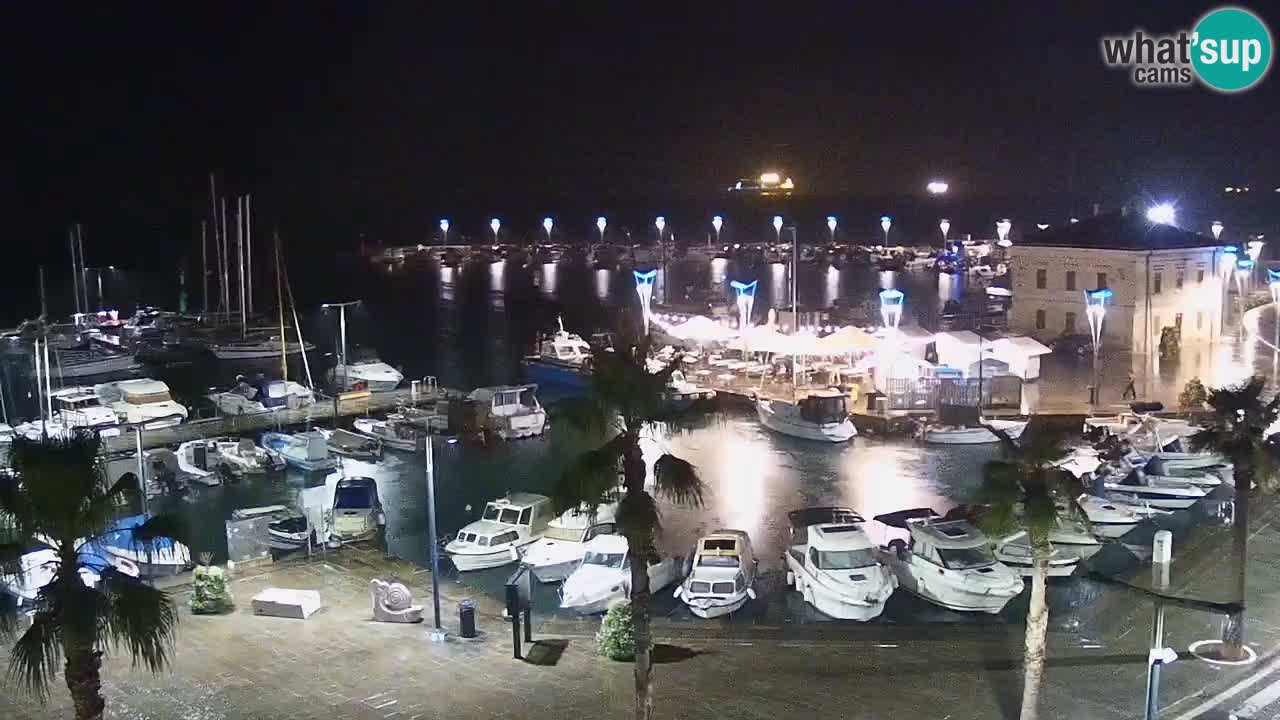 Webcam en vivo del Puerto de Koper – puerto de carga y cruceros – Eslovenia
