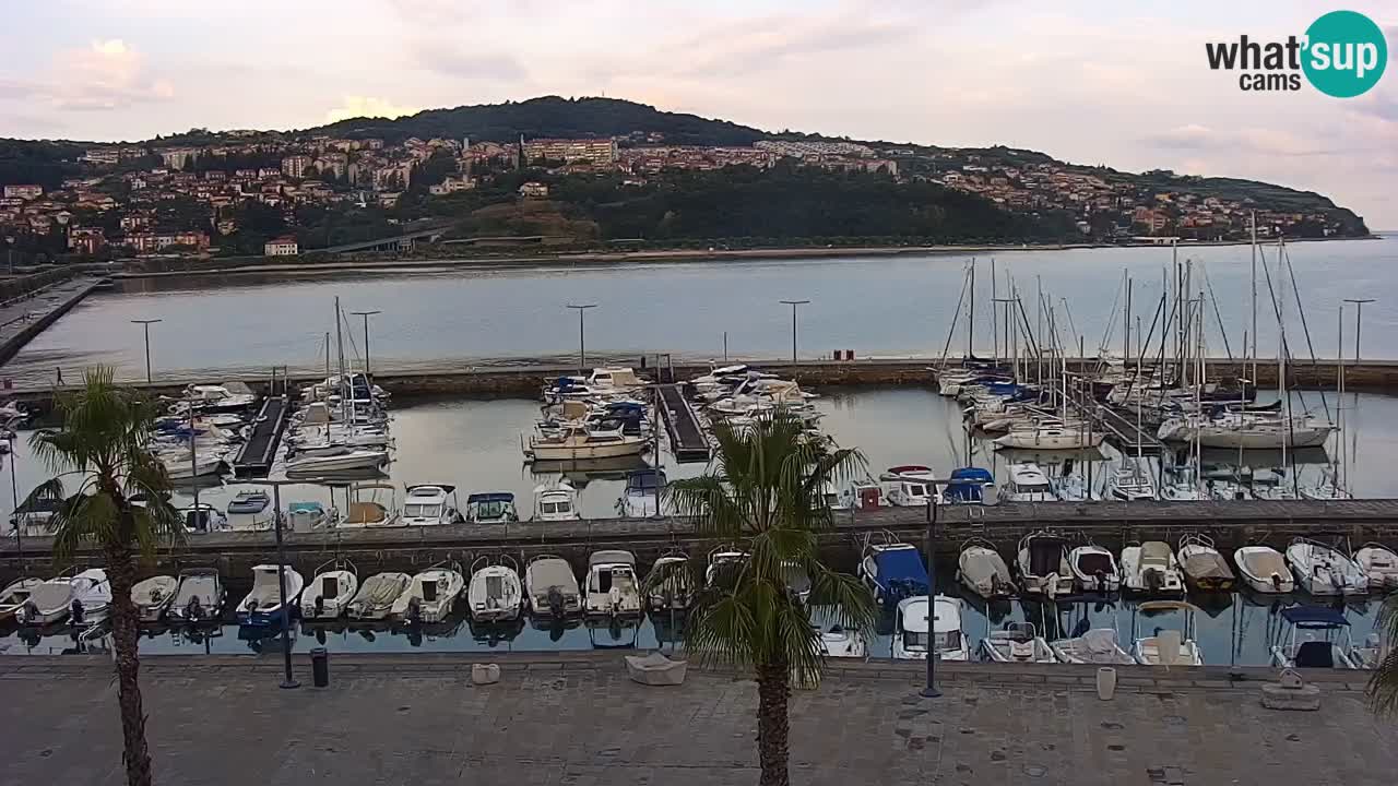 Webcam en vivo del Puerto de Koper – puerto de carga y cruceros – Eslovenia