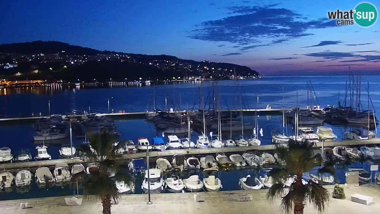The Port of Koper live webcam – cruise and cargo port – Slovenia