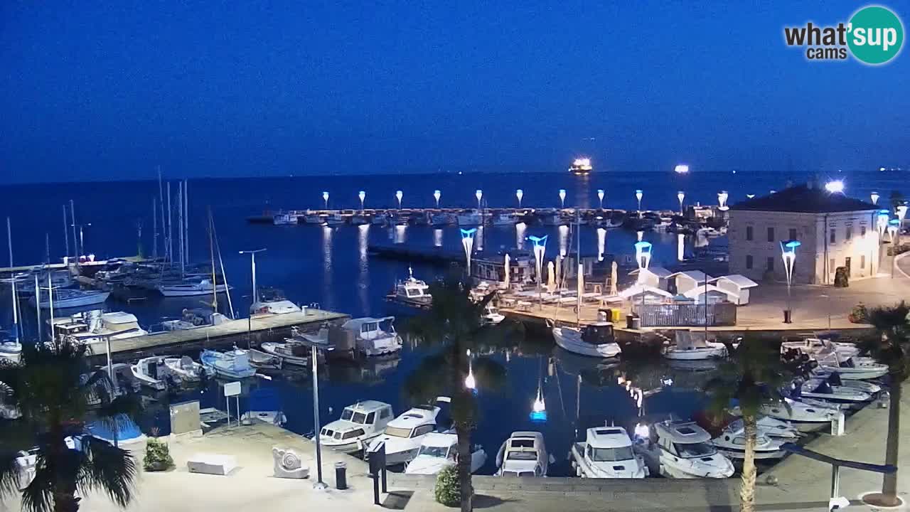 The Port of Koper live webcam – cruise and cargo port – Slovenia