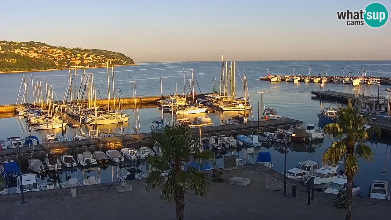 Webcam en vivo del Puerto de Koper – puerto de carga y cruceros – Eslovenia