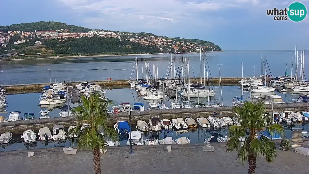 Webcam en vivo del Puerto de Koper – puerto de carga y cruceros – Eslovenia