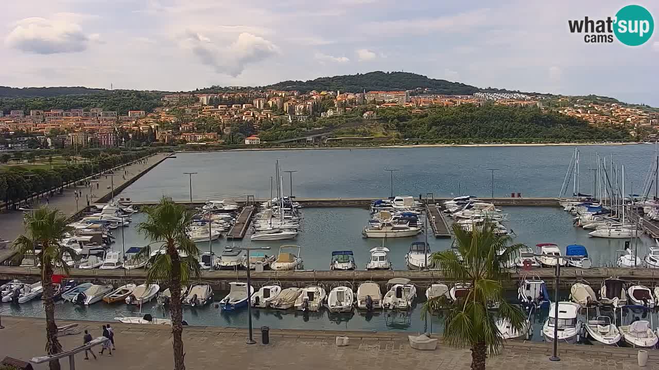 The Port of Koper live webcam – cruise and cargo port – Slovenia