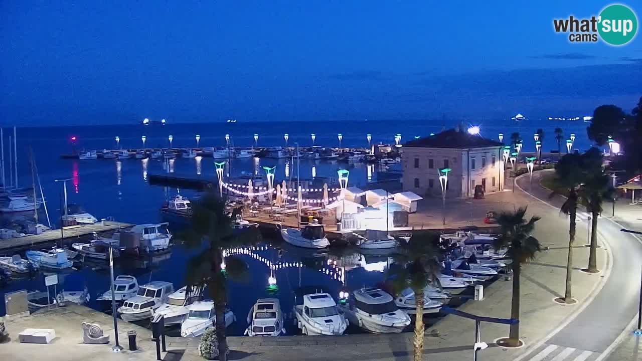 Der Hafen von Koper Live-Webcam – Kreuzfahrt- und Frachthafen – Slowenien