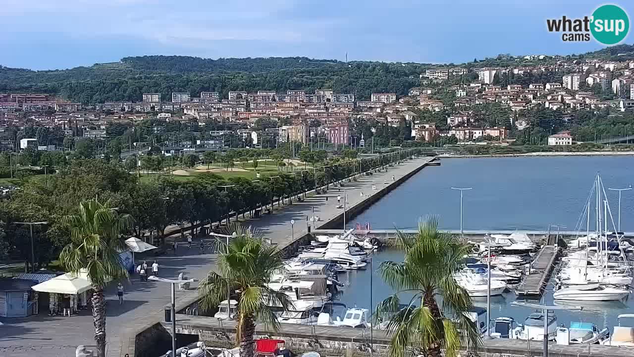 Der Hafen von Koper Live-Webcam – Kreuzfahrt- und Frachthafen – Slowenien
