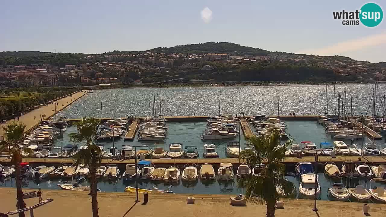 The Port of Koper live webcam – cruise and cargo port – Slovenia