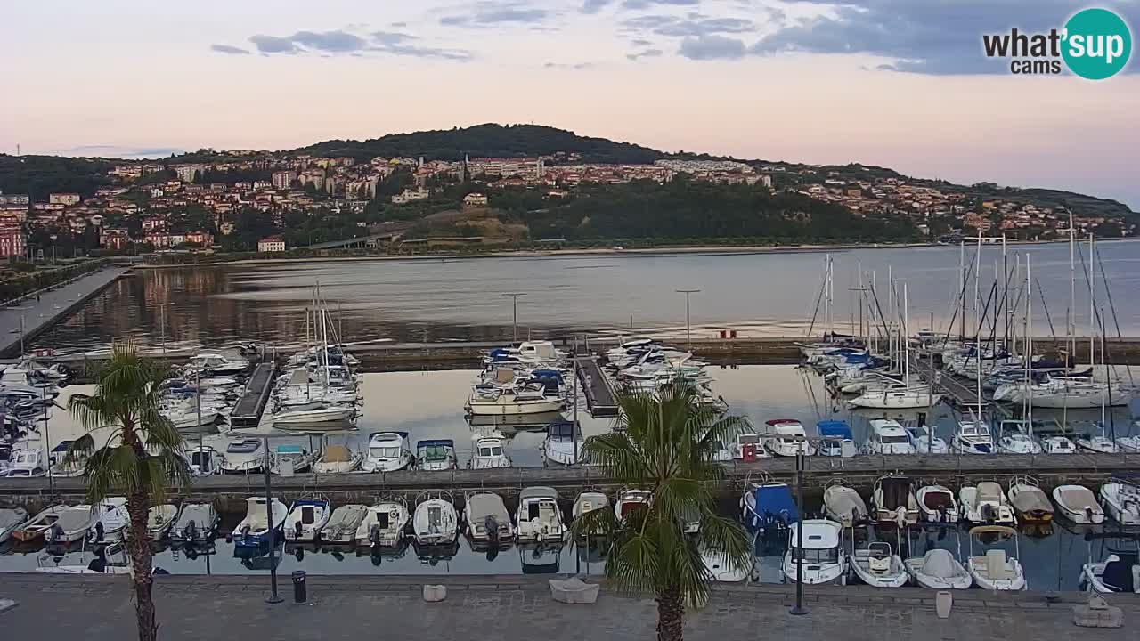 Der Hafen von Koper Live-Webcam – Kreuzfahrt- und Frachthafen – Slowenien