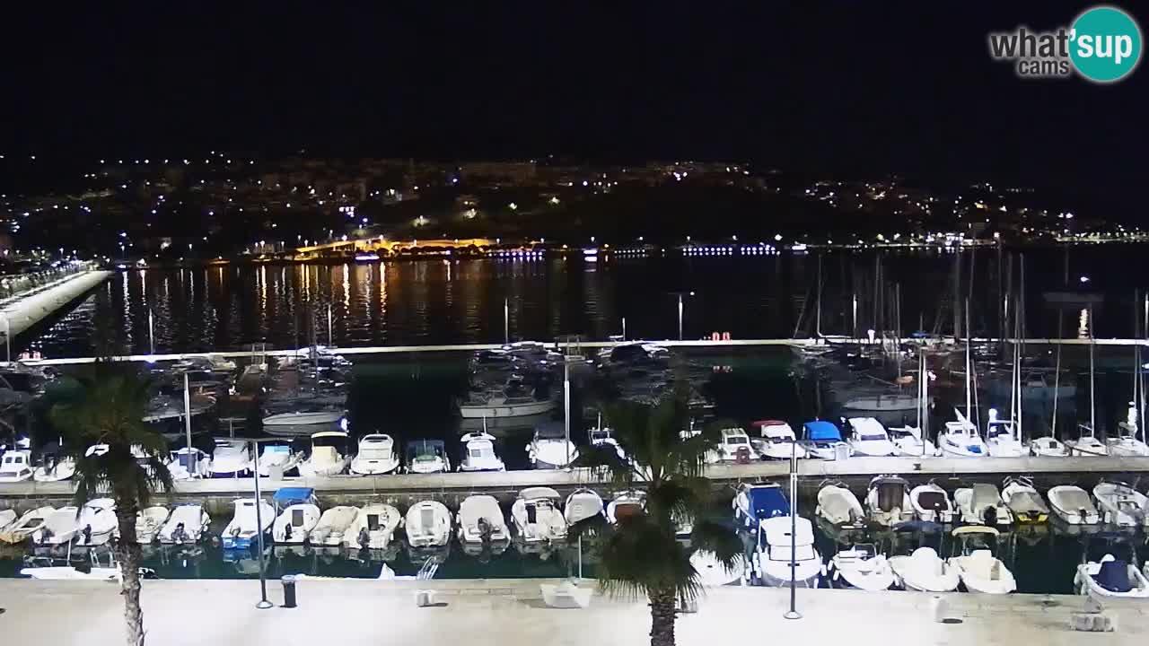 Webcam Capodistria – marina e lungo mare dall’Hotel Grand Koper