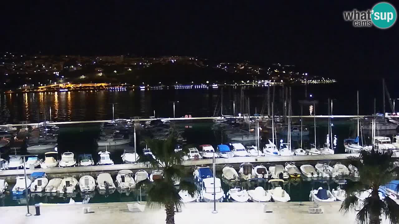 Webcam en direct du port de Koper – port de croisière et de fret – Slovénie