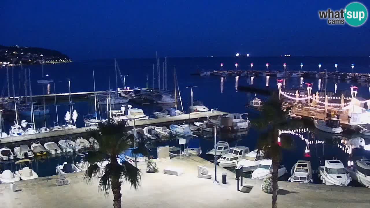 Der Hafen von Koper Live-Webcam – Kreuzfahrt- und Frachthafen – Slowenien