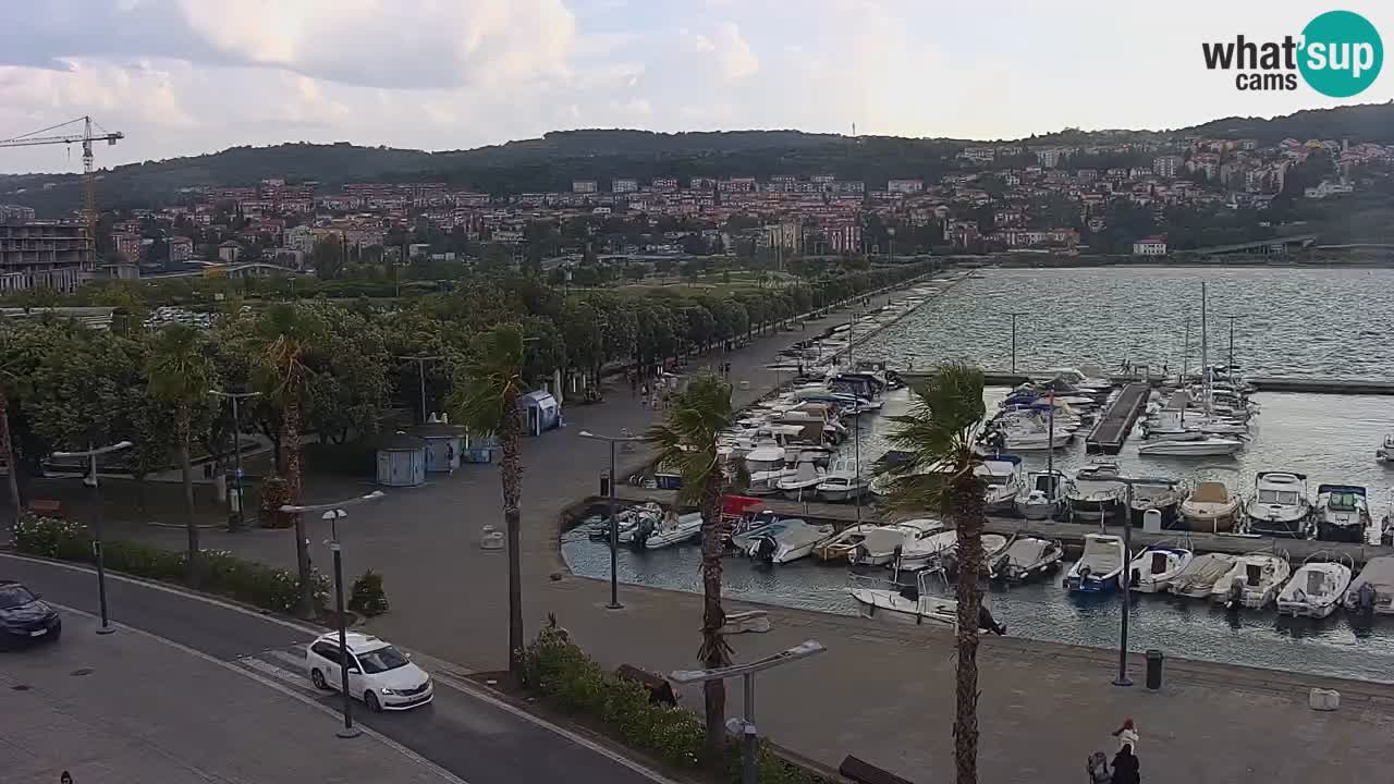 The Port of Koper live webcam – cruise and cargo port – Slovenia