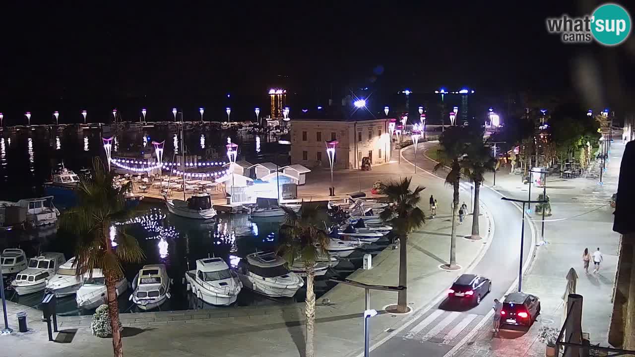The Port of Koper live webcam – cruise and cargo port – Slovenia