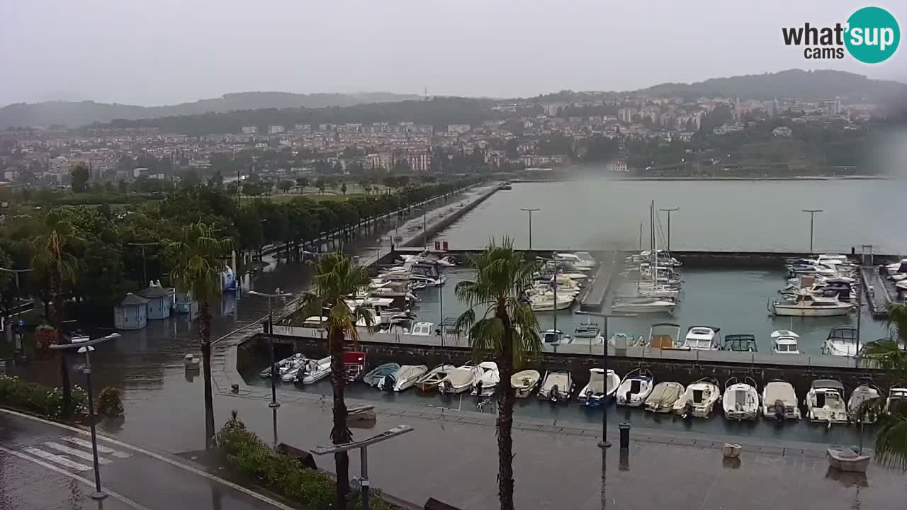The Port of Koper live webcam – cruise and cargo port – Slovenia