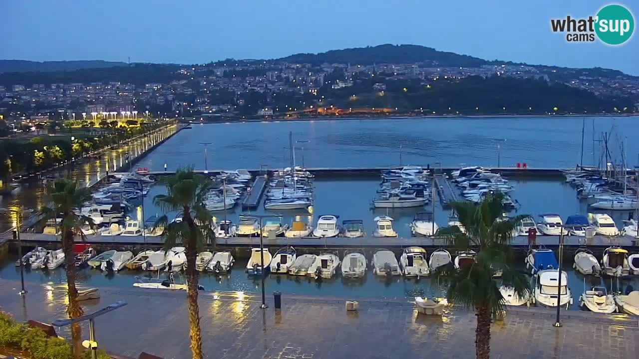 The Port of Koper live webcam – cruise and cargo port – Slovenia