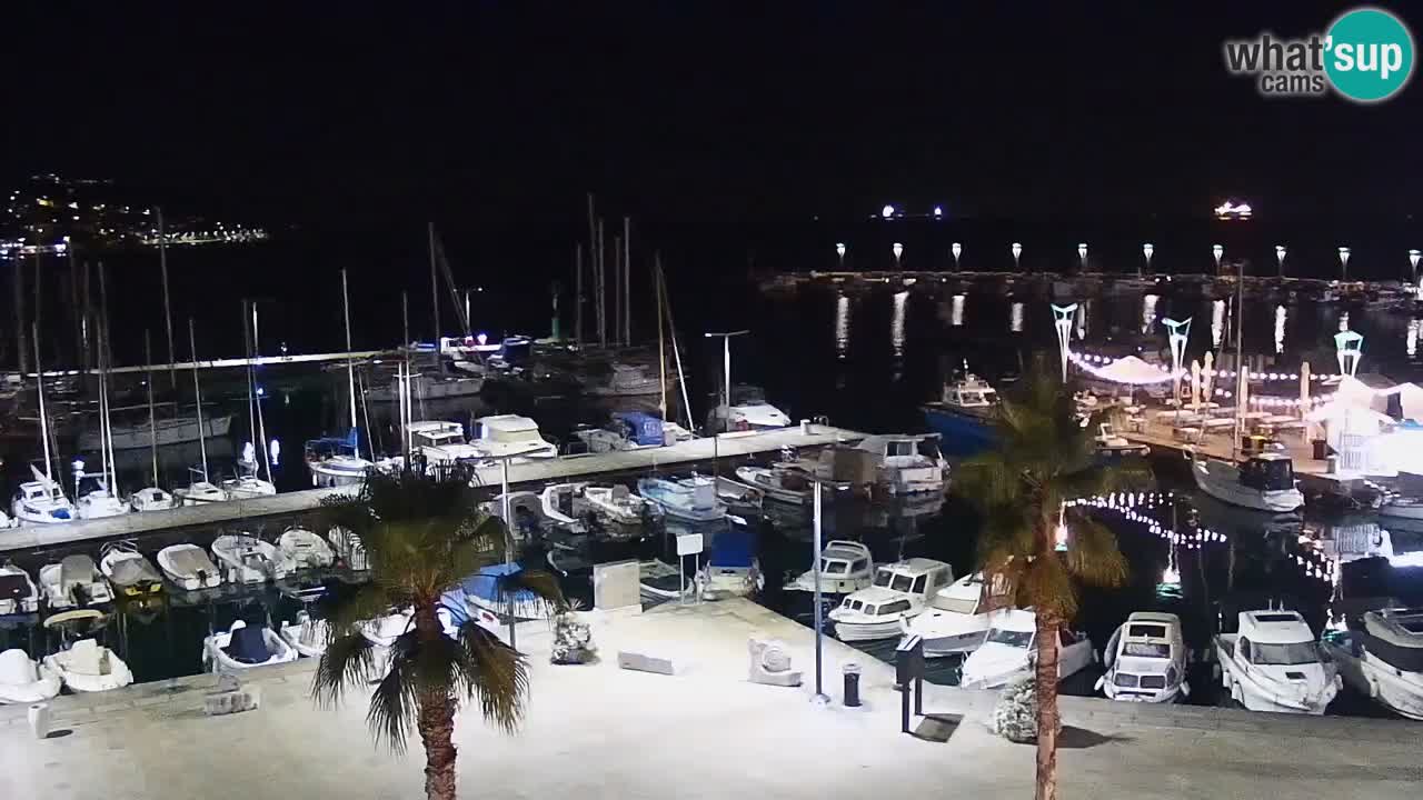 Web kamera Koper – marina i promenada – hotel Grand Koper