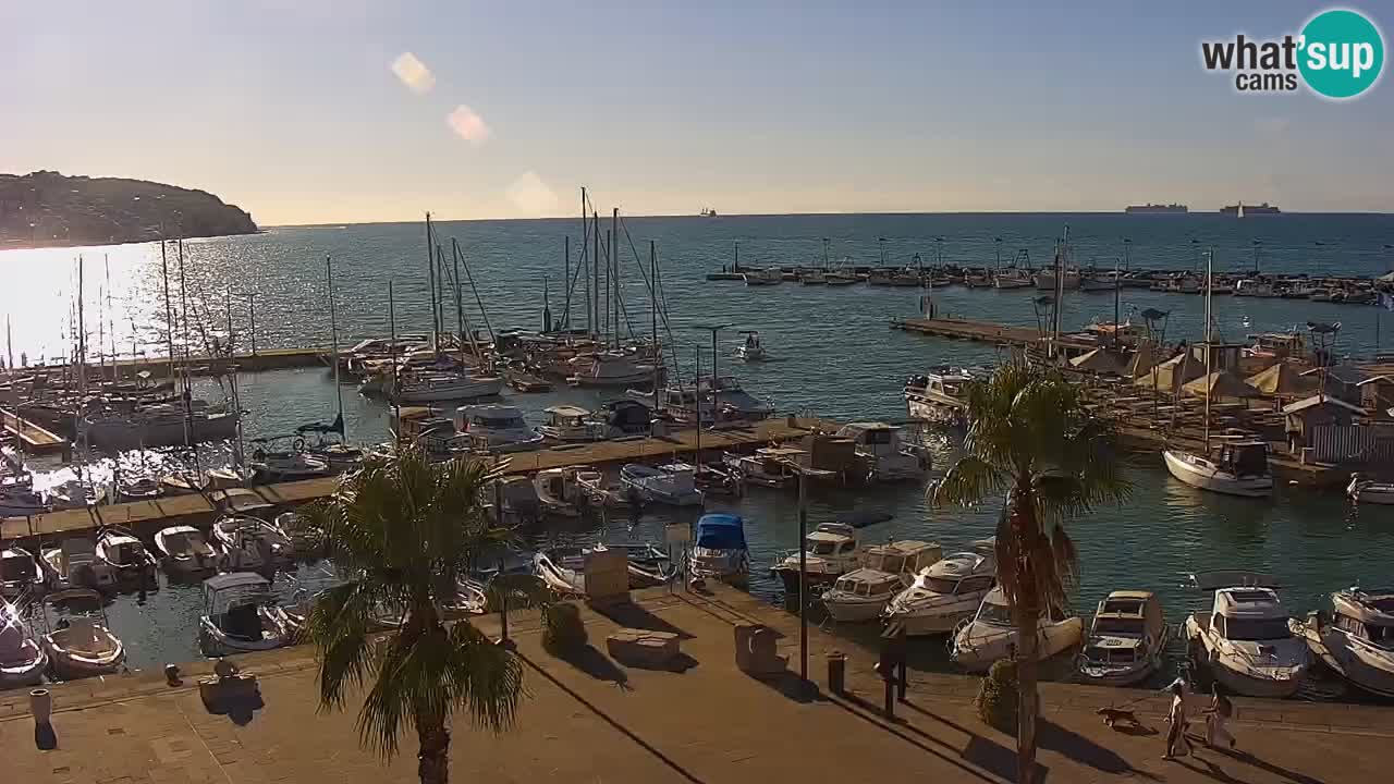 Webcam Capodistria – marina e lungo mare dall’Hotel Grand Koper