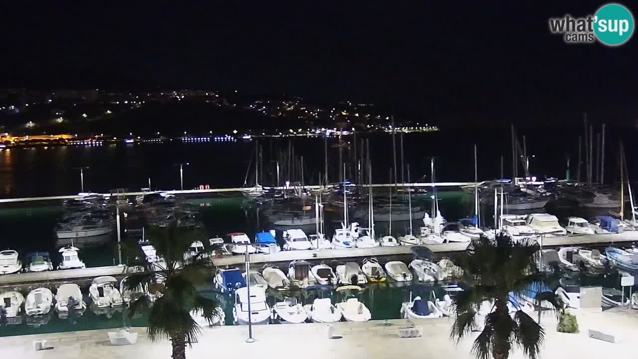 Web kamera Koper – marina i promenada – hotel Grand Koper