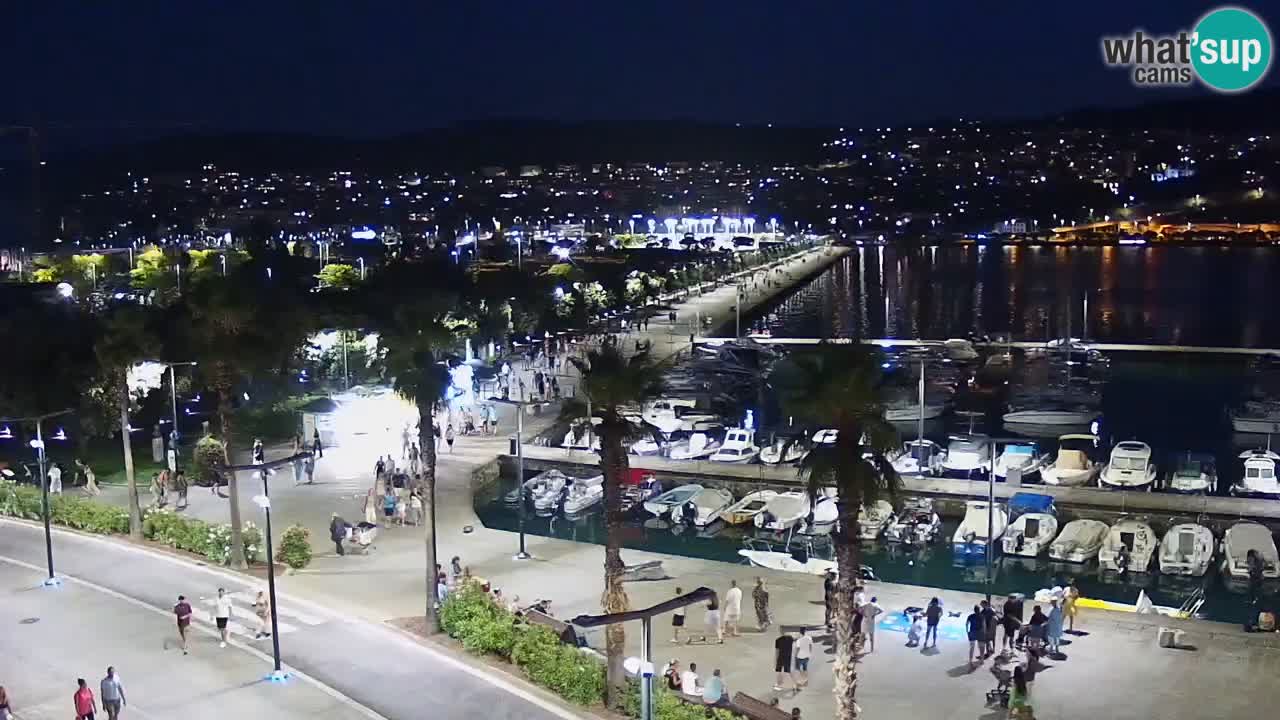 Web kamera Koper – marina i promenada – hotel Grand Koper