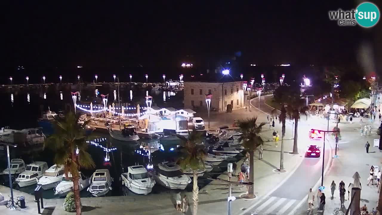Web kamera Koper – marina i promenada – hotel Grand Koper