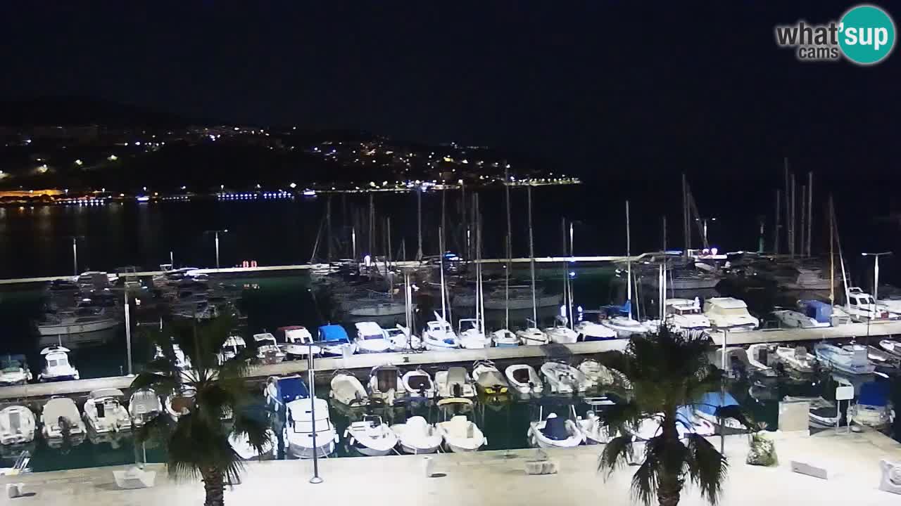 Web kamera Koper – marina i promenada – hotel Grand Koper