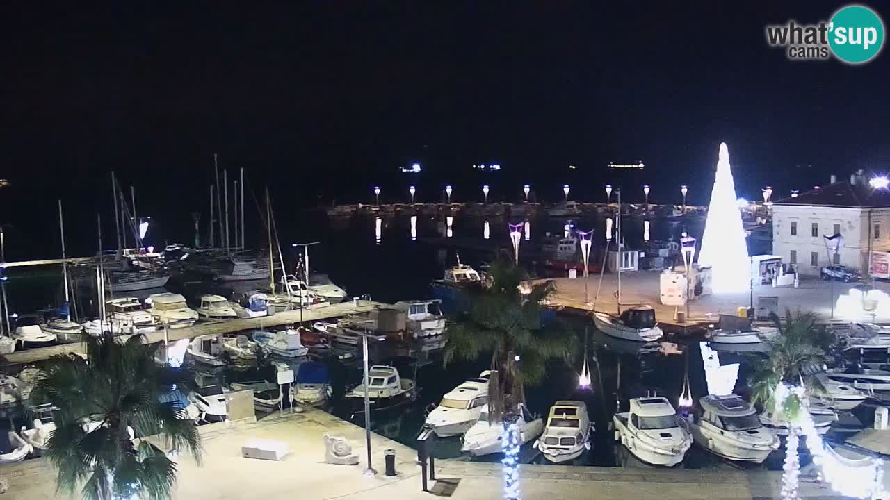 Der Hafen von Koper Live-Webcam – Kreuzfahrt- und Frachthafen – Slowenien