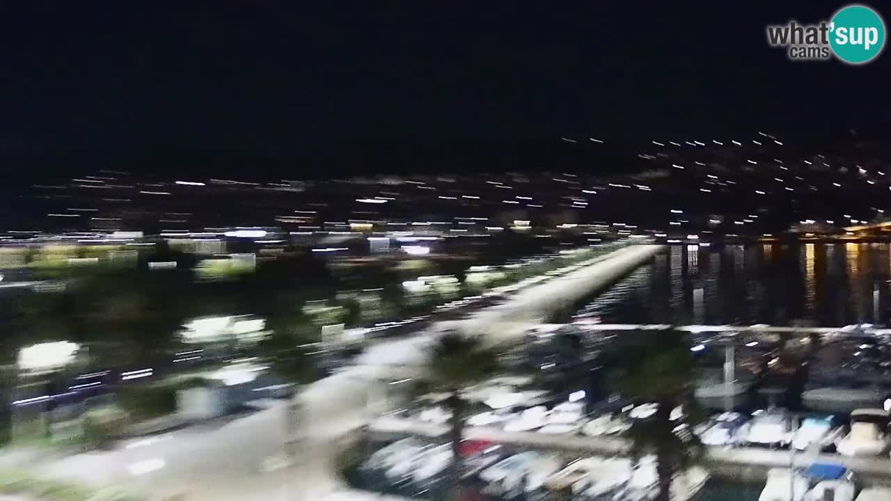 Web kamera Koper – marina i promenada – hotel Grand Koper