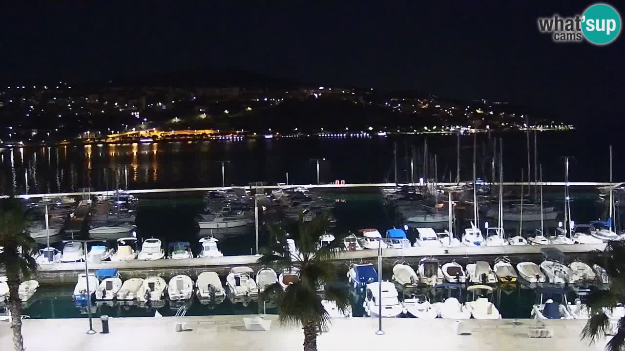Web kamera Koper – marina i promenada – hotel Grand Koper