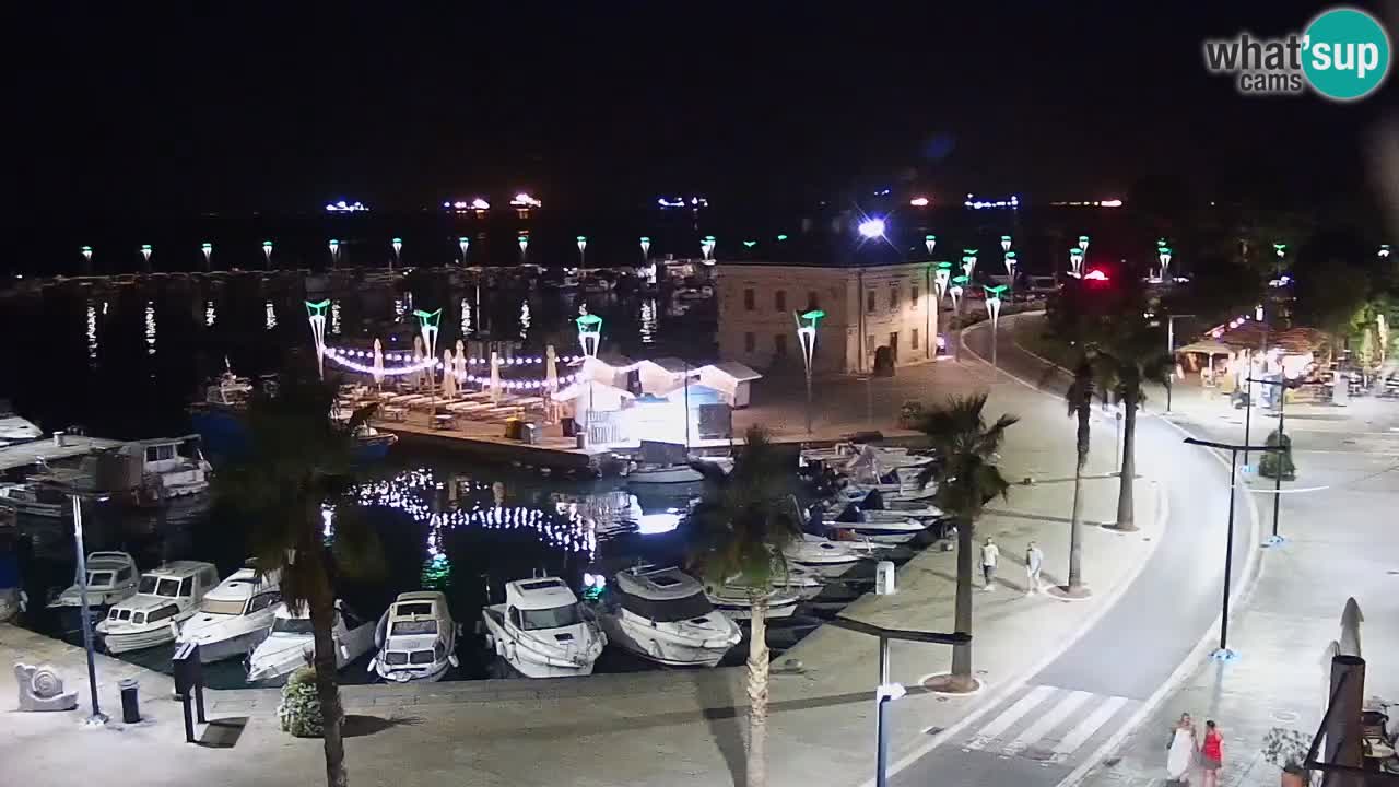 Camera en vivo Koper – puerto deportivo y paseo marítimo desde el Hotel Grand Koper