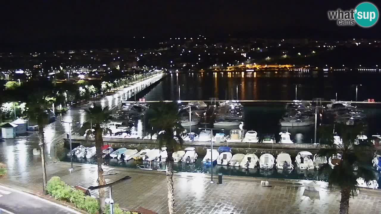 Web kamera Koper – marina i promenada – hotel Grand Koper