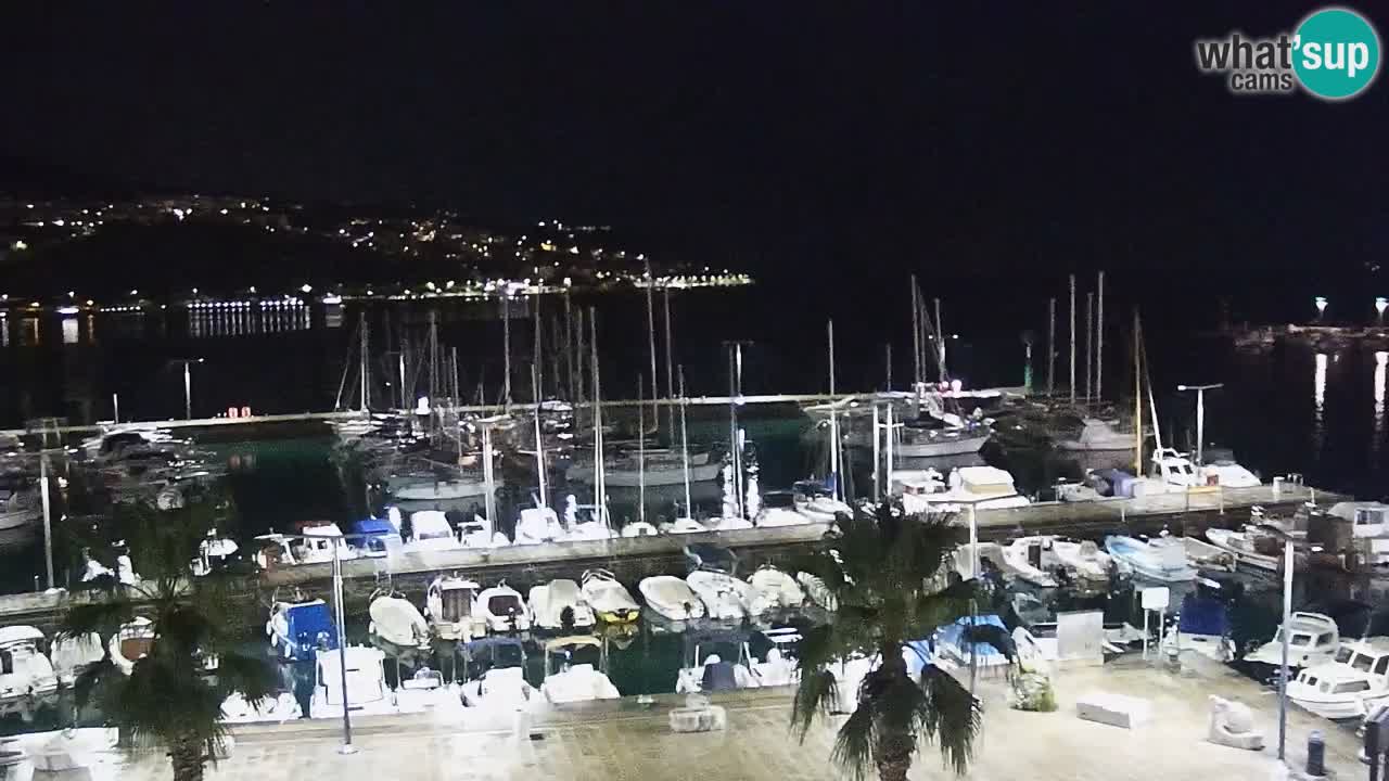 Web kamera Koper – marina i promenada – hotel Grand Koper